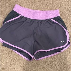 Women’s champion athletic shorts with spandex